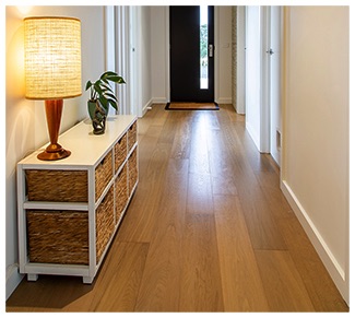 Heat exchange wood and stone floor boards